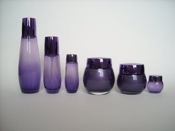 120ml 100ml Sprayed Cosmetic Packaging Empty Glass Bottle ISO Flint Glass