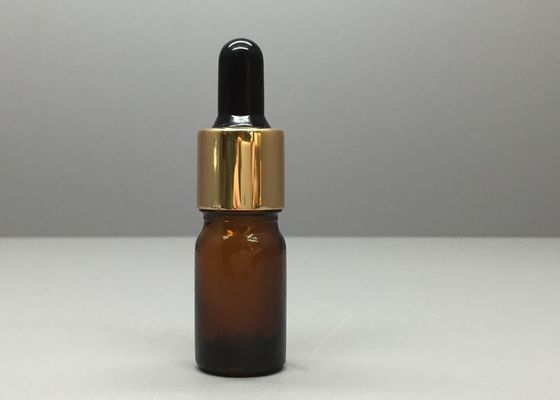 5ml 10ml 15ml 20ml ขวดแก้วน้ำมันหอมระเหยสีเหลืองอำพัน